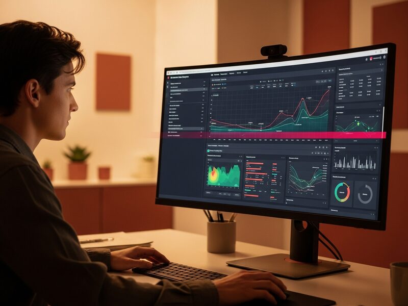 Analyse prédictive et visualisation de données business sur tableau de bord avancé